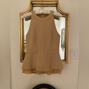 Cushiness Et Ocha Georgette Peplum Top